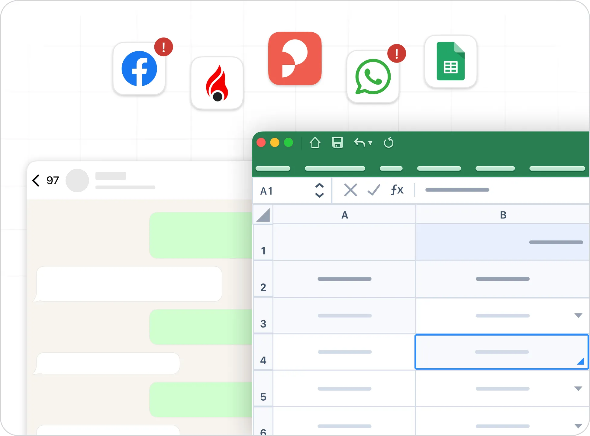 Multiple disconnected tools used by real estate teams